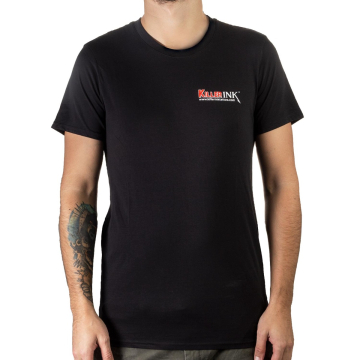 Killer Ink Round Neck T-Shirt in Black