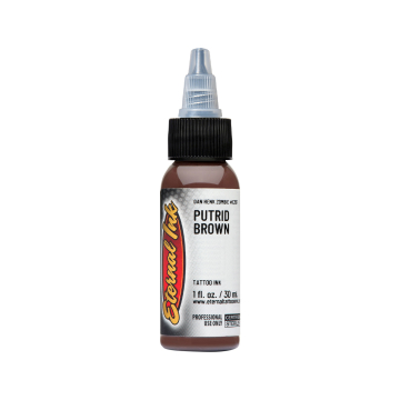 Eternal Ink Zombie Putrid Brown Tattoo Ink 30ml (1oz)