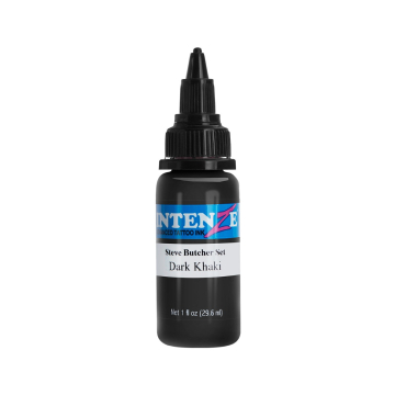Intenze Ink Steve Butcher 24 Color Set - Dark Khaki 30 ml