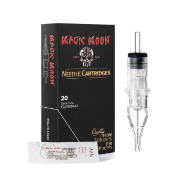 Box of 20 Magic Moon Cartridges 0.30MM Round Liner Medium Taper