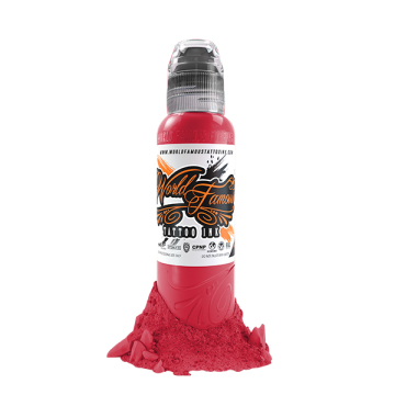 World Famous Ink Rose Red 30ml