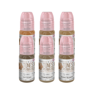 Perma Blend X Clinical Academy - Tones of Perma Blend Fitzpatrick 1-2 (Set 1) - 6 x 15ml