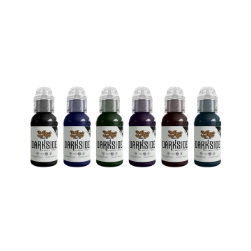 Complete Set of 6 World Famous Ink Nikolay Dzhangirov Darkside Set 30 ml (1 oz)