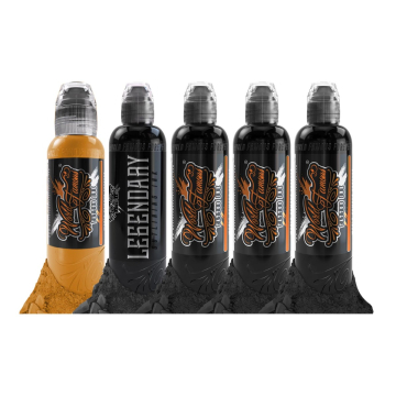 Complete Set of 6 World Famous Ink Yarson's Dark Set 120 ml (4 oz)